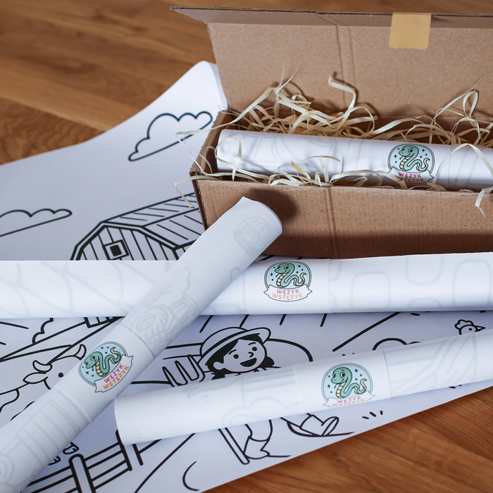 produkt foto2 Miejska uliczka - kolorowanka tematyczna